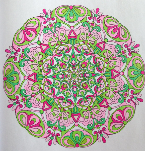 Colored by Alison Ferries - from Balance (Angie's Extreme Stress Menders Volume 1)