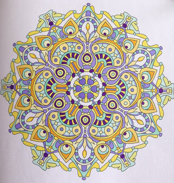Colored by Alison Ferries - from Balance (Angie's Extreme Stress Menders Volume 1)