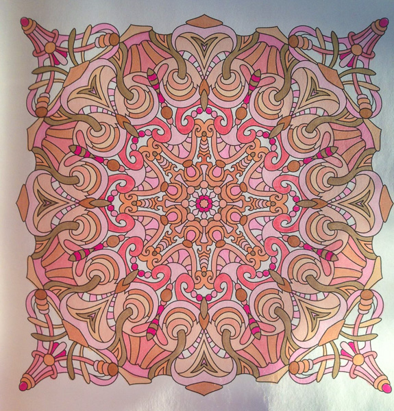 Colored by Alison Ferries - from Cool (Angie's Extreme Coloring Books Volume 2)