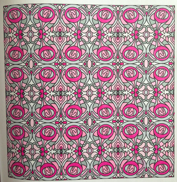 Colored by Alison Ferries - from Quirky (Angie's Patterns Volume 14)