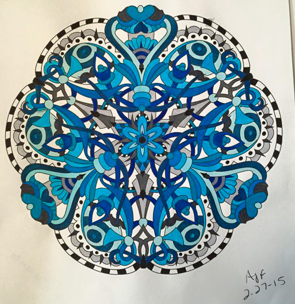 Colored by Amy Wilson-Fontenot - from Balance (Angie's Extreme Stress Menders Volume 1)