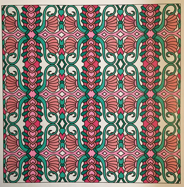 Colored by Amy Wilson-Fontenot - from Bling (Angie's Patterns Volume 11)
