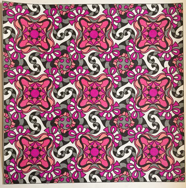 Colored by Amy Wilson-Fontenot - from Doodles (Angie's Patterns Volume 7)