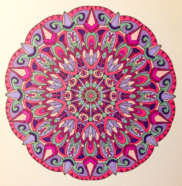 Colored by Danielle Lemos - from Balance (Angie's Extreme Stress Menders Volume 1)