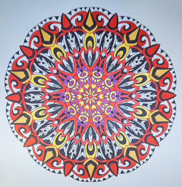 Colored by Deborah Powell - from Balance (Angie's Extreme Stress Menders Volume 1)