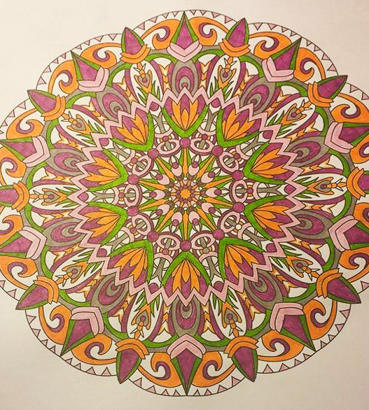 Colored by Elizabeth Graves - from Balance (Angie's Extreme Stress Menders Volume 1)