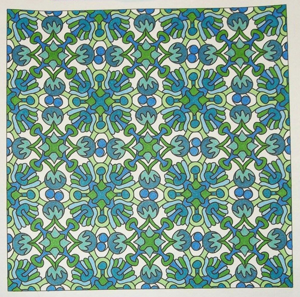 Colored by Jennie Dorsett - from Snazzy (Angie's Patterns Volume 3)
