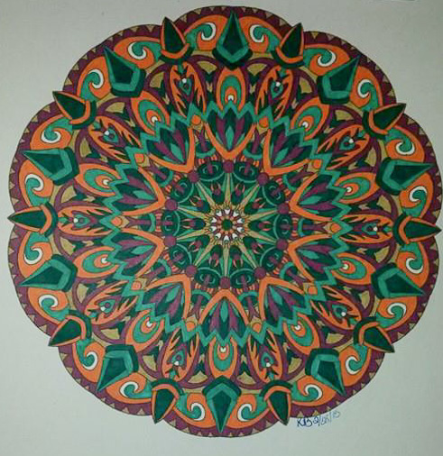Colored by Kelley Branham - from Balance (Angie's Extreme Stress Menders Volume 1)