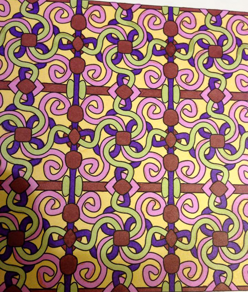 Colored by Kimberly Foster - from Whimsy (Angie's Patterns Volume 2)