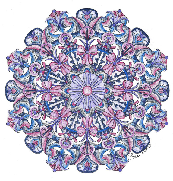 Colored by LaDonna Gosnell - from Balance (Angie's Extreme Stress Menders Volume 1)