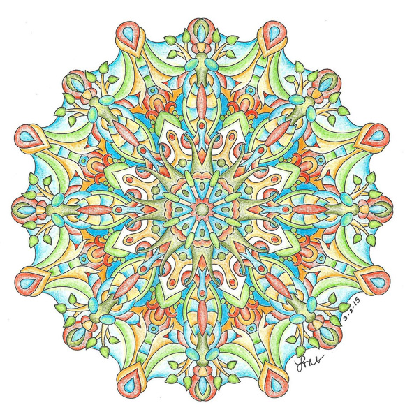 Colored by LaDonna Gosnell - from Balance (Angie's Extreme Stress Menders Volume 1)