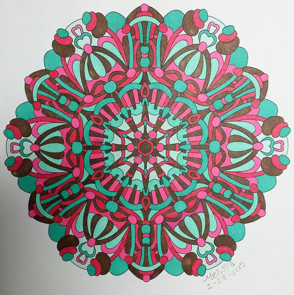 Colored by Melissa Adamek-Dean - from Balance (Angie's Extreme Stress Menders Volume 1)