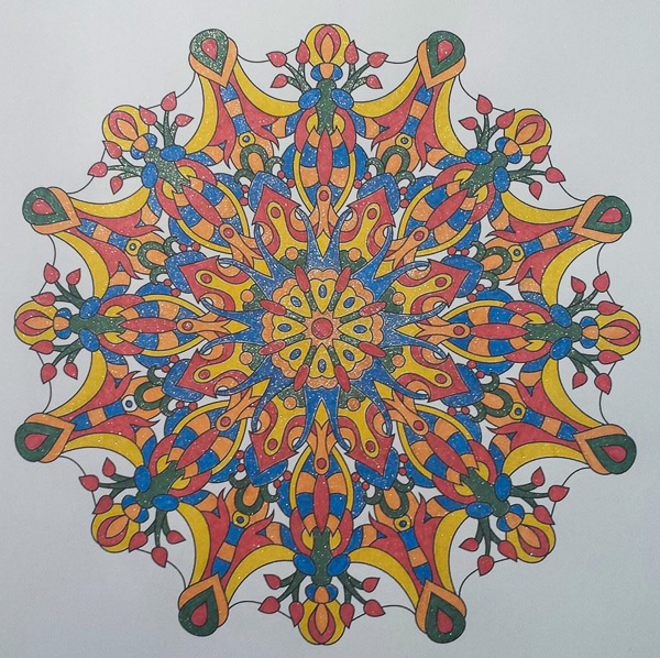 Colored by Michelle Buschur - from Balance (Angie's Extreme Stress Menders Volume 1)
