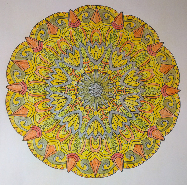 Colored by Mihaela Filpescu - from Balance (Angie's Extreme Stress Menders Volume 1)