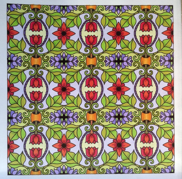 Colored by Shazzie Morgan - from Pizzazz (Angie's Patterns Volume 9)