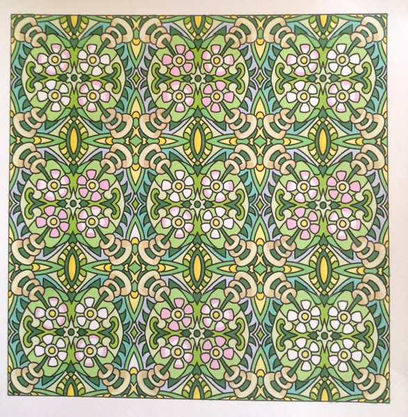 Colored by Shazzie Morgan - from Quirky (Angie's Patterns Volume 14)