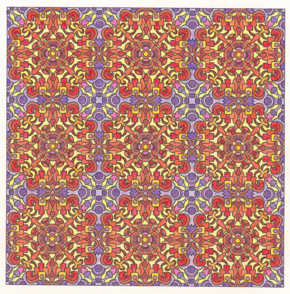 Colored by Sue Cooper - from Peppy (Angie's Patterns Volume 12)