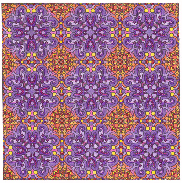 Colored by Sue Cooper - from Peppy (Angie's Patterns Volume 12)