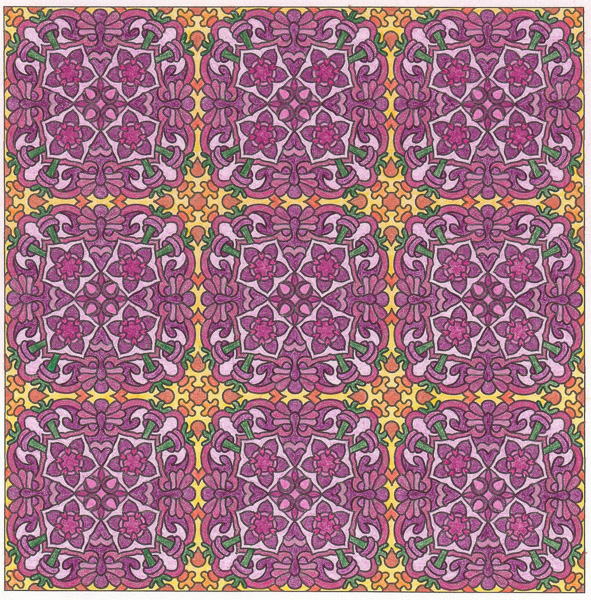 Colored by Sue Cooper - from Quirky (Angie's Patterns Volume 14)