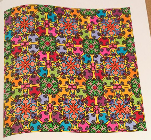 Colored by Tracey Wright - from Bling (Angie's Patterns Volume 11)
