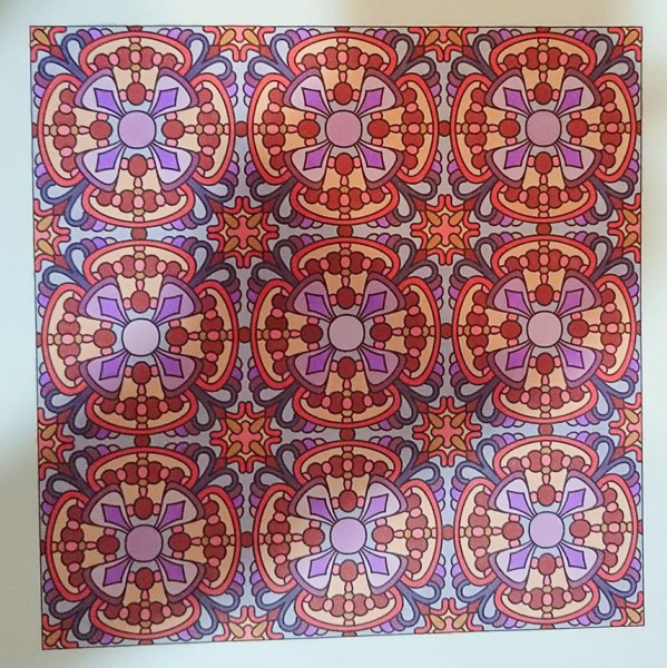 Colored by Vicky Borrow - from Nifty (Angie's Patterns Volume 10)