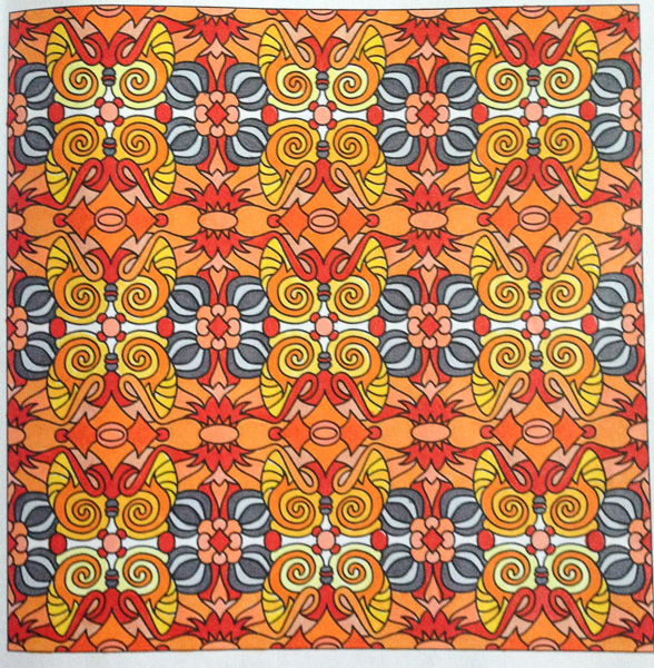 Colored by Alison Ferries - from Bling (Angie's Patterns Volume 11)