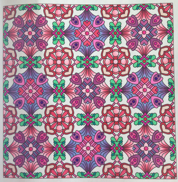 Colored by Alison Ferries - from Nifty (Angie's Patterns Volume 10)