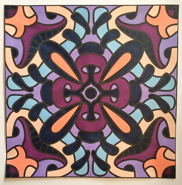 Colored by Amy Wilson-Fontenot - from Bling (For Crayons And Wide Tipped Markers)