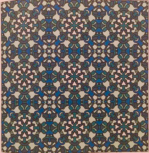Colored by Caz Brutton - from Doodles (Angie's Patterns Volume 7)