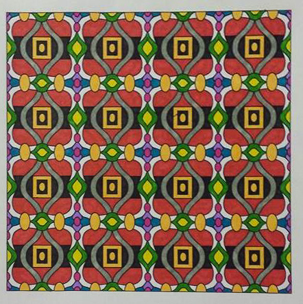 Colored by Felicia Brandon - from Whimsy (Angie's Patterns Volume 2)