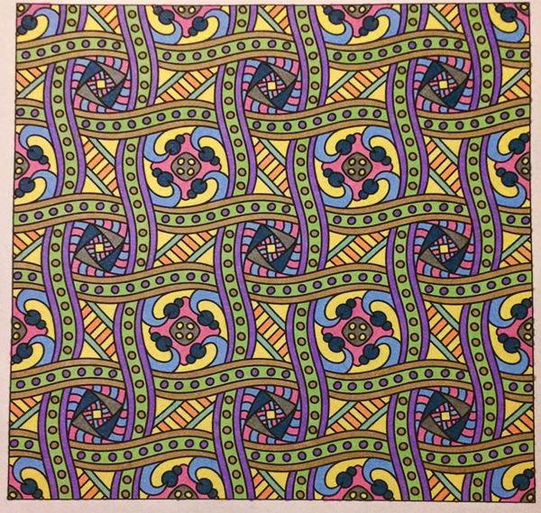 Colored by Katie Heggs - from Nifty (Angie's Patterns Volume 10)