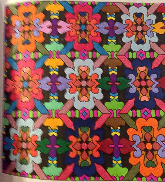 Colored by Kimberly Foster - from Snazzy (Angie's Patterns Volume 3)