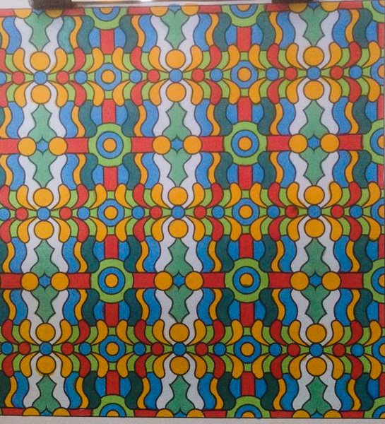 Colored by Kimberly Foster - from Whimsy (Angie's Patterns Volume 2)