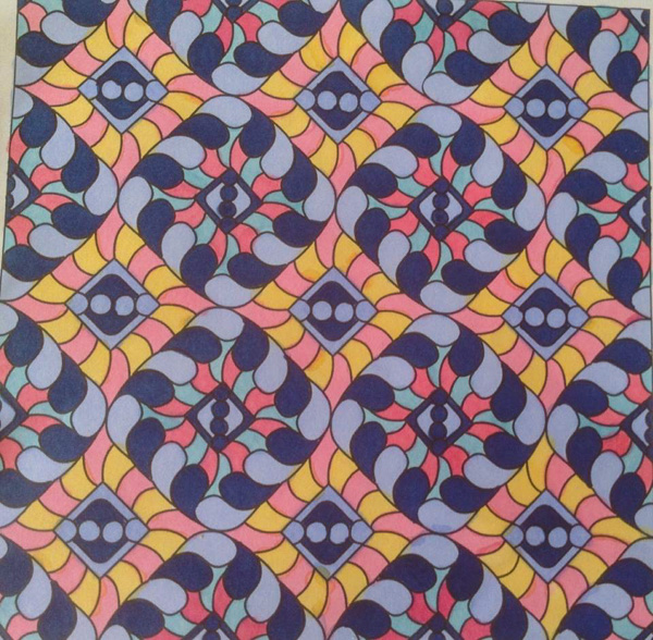 Colored by Kimberly Foster - from Whimsy (Angie's Patterns Volume 2)