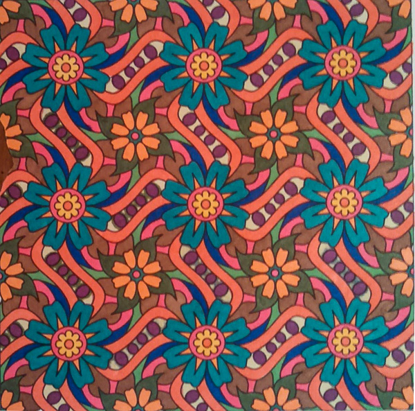Colored by Michele Graves - from Whimsy (Angie's Patterns Volume 2)