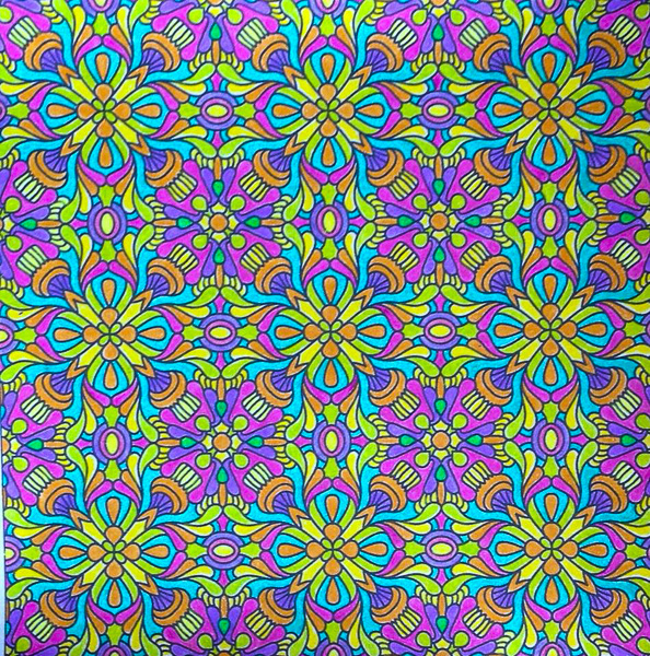 Colored by Sandy DeLuca - from Quirky (Angie's Patterns Volume 14)