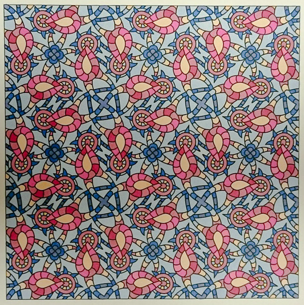 Colored by Vicky Borrow - from Classy (Angie's Patterns Volume 13)