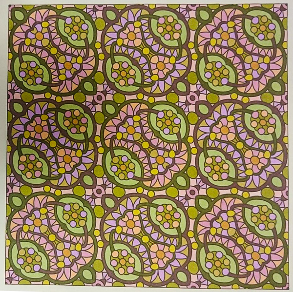 Colored by Vicky Borrow - from Peppy (Angie's Patterns Volume 12)
