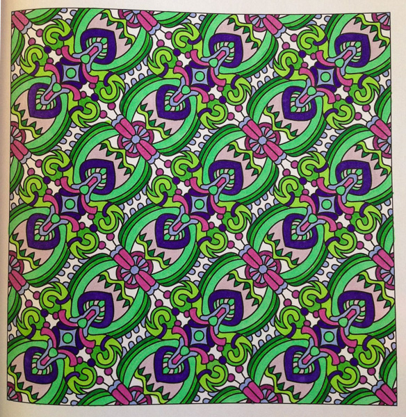 Colored by Alison Ferries - from Quirky (Angie's Patterns Volume 14)