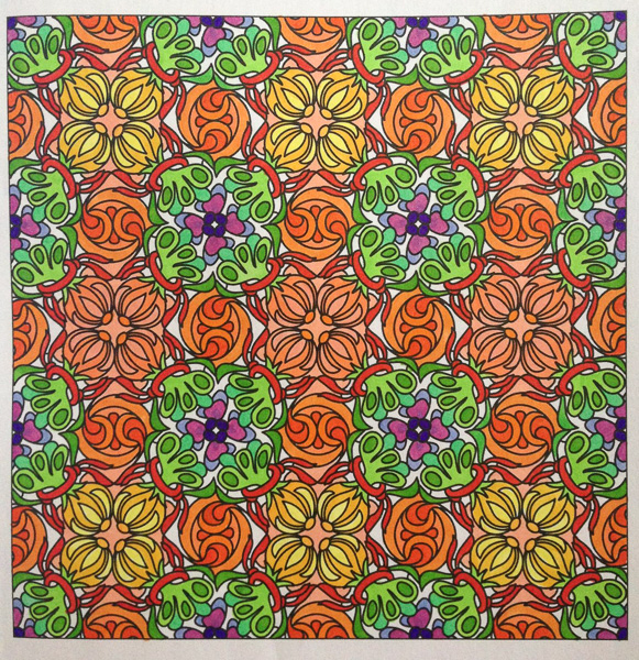 Colored by Alison Ferries - from Quirky (Angie's Patterns Volume 14)