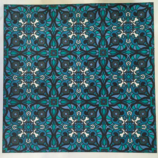Colored by Amy Wilson-Fontenot - from Bling (Angie's Patterns Volume 11)