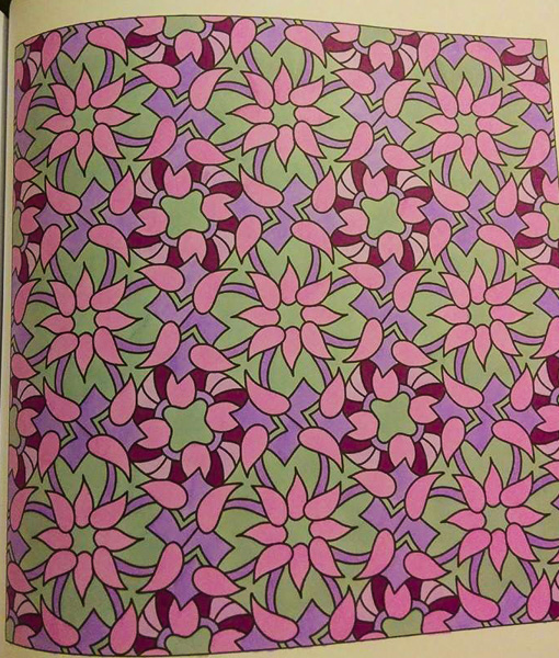Colored by Angela Stainsby - from Spiffy (Angie's Patterns Volume 5)