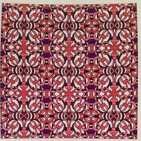 Colored by Carol Reid - from Quirky (Angie's Patterns Volume 14)