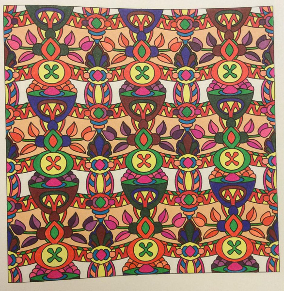 Colored by Cozette Morstein - from Nifty (Angie's Patterns Volume 10)