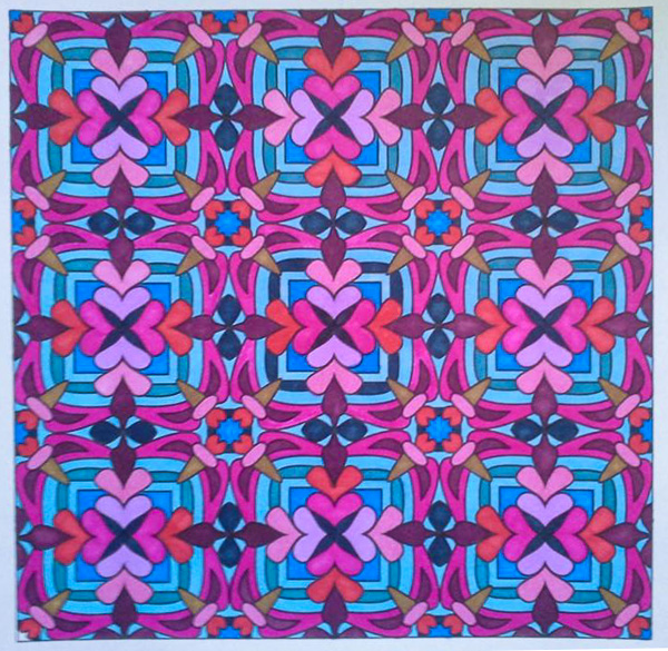 Colored by Jennifer Longenecker - from Whimsy (Angie's Patterns Volume 2)