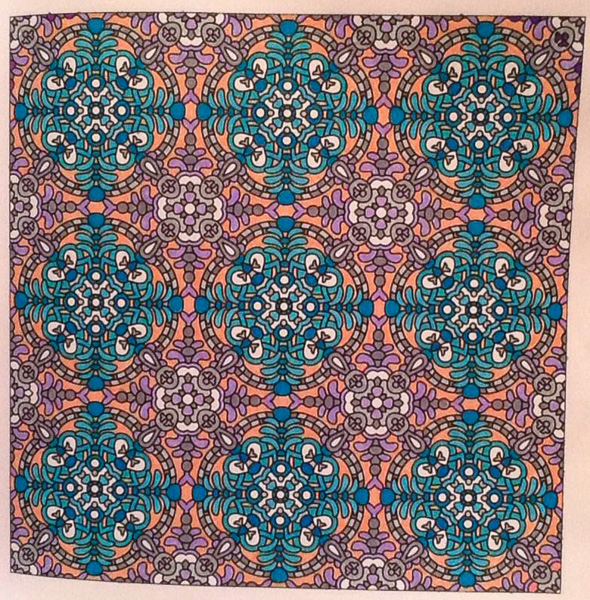 Colored by Julie Peavey - from Peppy (Angie's Patterns Volume 12)