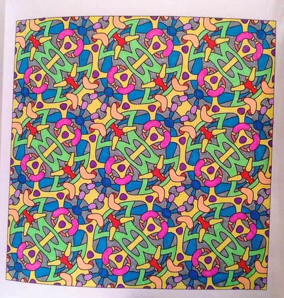 Colored by Julie Peavey - from Peppy (Angie's Patterns Volume 12)