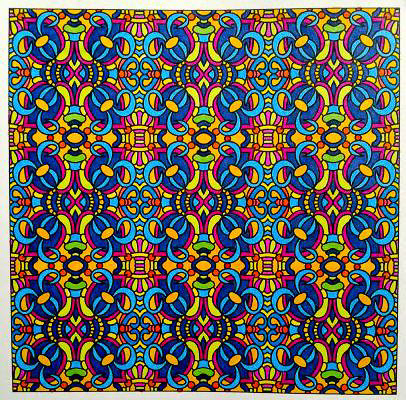 Colored by Kathy Colins-Shultz - from Quirky (Angie's Patterns Volume 14)