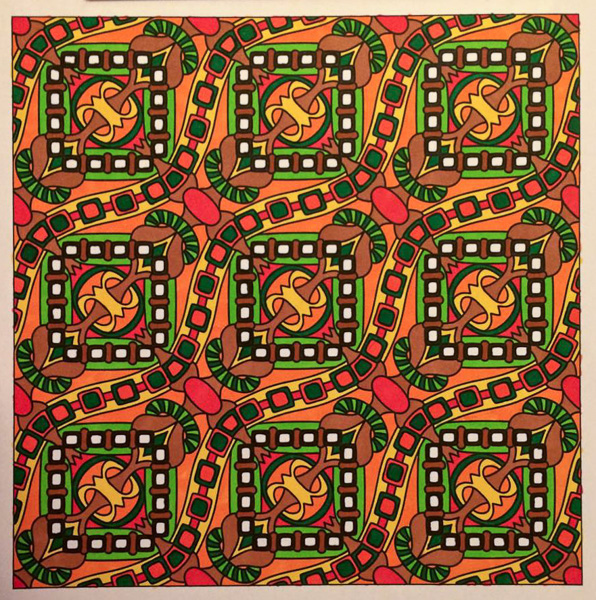 Colored by Katie Heggs - from Nifty (Angie's Patterns Volume 10)