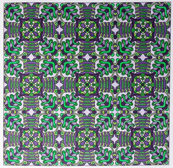 Colored by Tara Bialek - from Peppy (Angie's Patterns Volume 12)